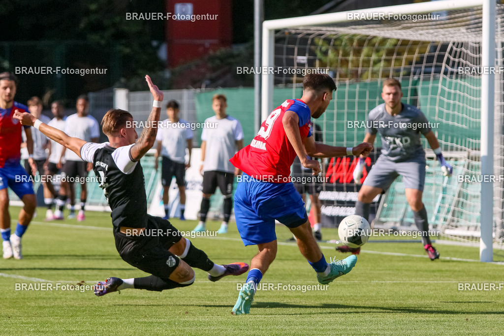 4B1A3767.jpeg -  - KFC Uerdingen - Bergisch Born - Niederrheinpokal | Krefeld, Deutschland, 10.08.25:   während des Niederrheinpokal Spiels zwischen KFC Uerdingen - Bergisch Born in der Grotenburg Stadion am 10. August 2025 in Krefeld, Deutschland. (Foto von Ralph Görtz/Brauer-Fotoagentur)