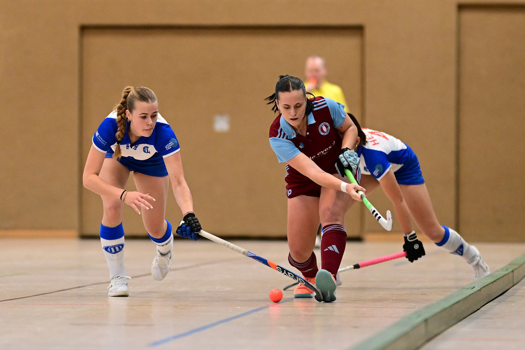 Hockey I Frauen I Halle 2024-2025 I 1. Bundesliga Nord I 7. Spieltag I Großflottbeker THGC - UHC Hamburg | Der Sportfotograf. - Realisiert mit Pictrs.com