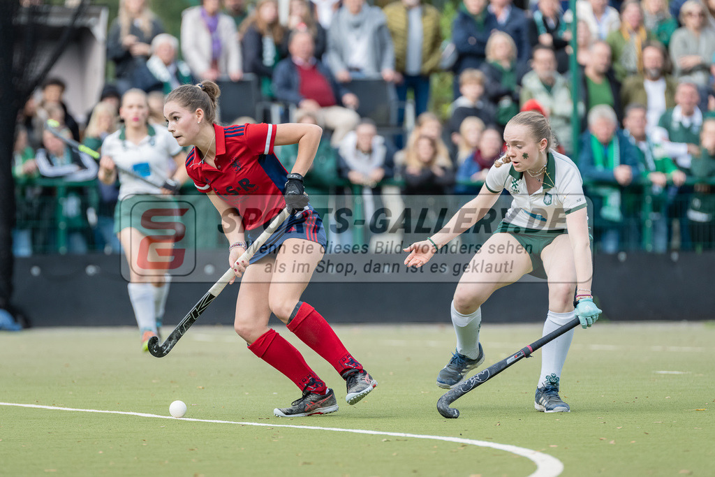 HK_20231022_106088 | Finale Deutsche Meisterschaft Feld WU16 Uhlenhorst Mülheim - Düsseldorfer HC am 22.10.2023 DHC, Düsseldorf ,
