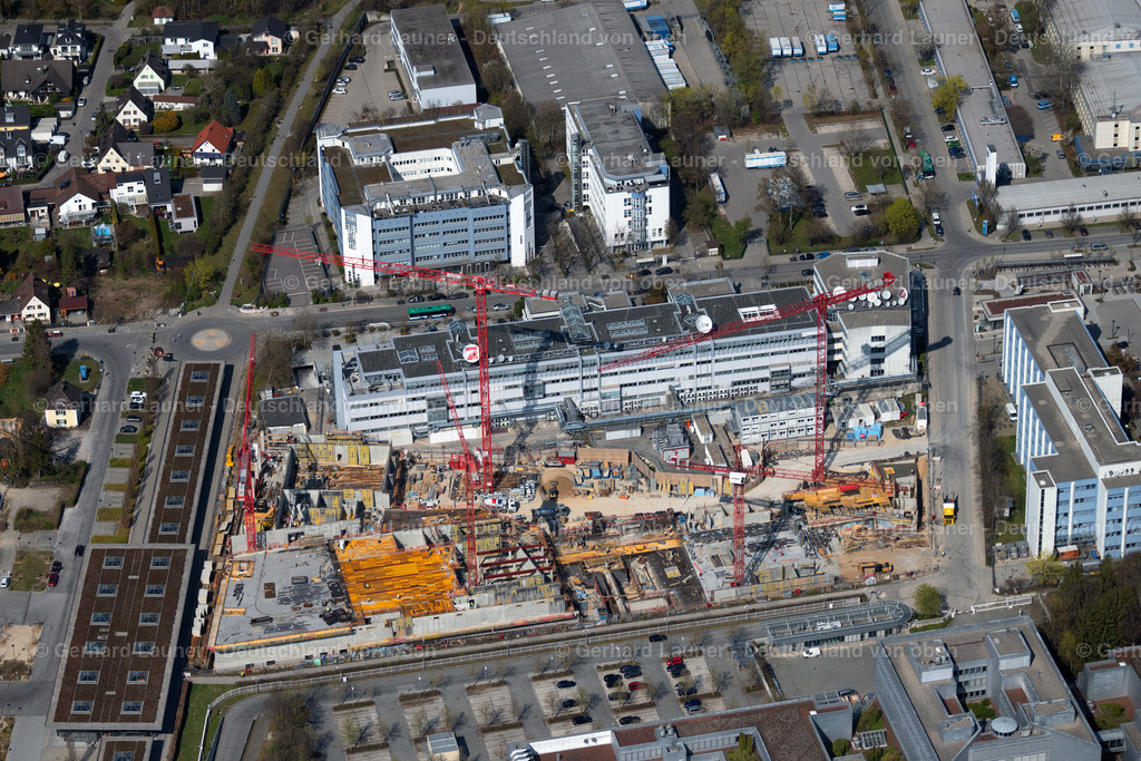 4022017 | Baustelle am S-Bahnhof Unterföhring, München