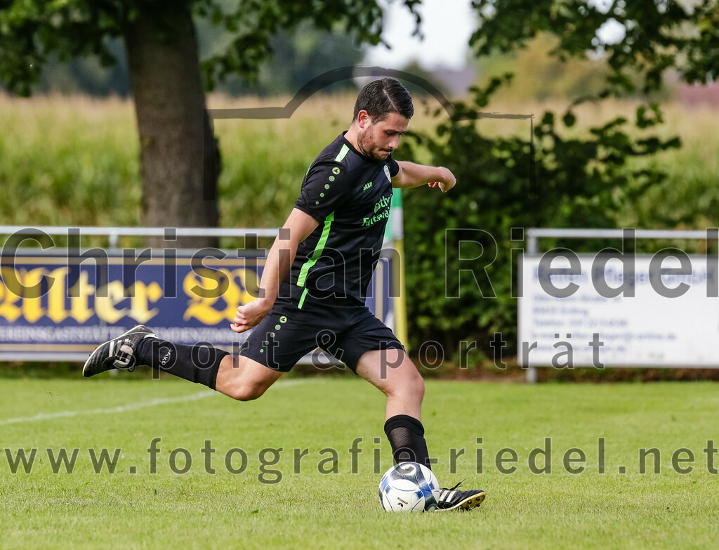 2023-09-17_007_SpVgg_Neuching_gegen_FC_Langenpreising | Neuching, Deutschland, 17.09.2023:
Fußball, A-Klasse 2023 / 2024, 7. Spieltag, SpVgg Neuching gegen SpVgg Langenpreising, Endergebnis: 5:1

Deniz Coskun (SpVgg Neuching, #6)

Foto: Christian Riedel / fotografie-riedel.net