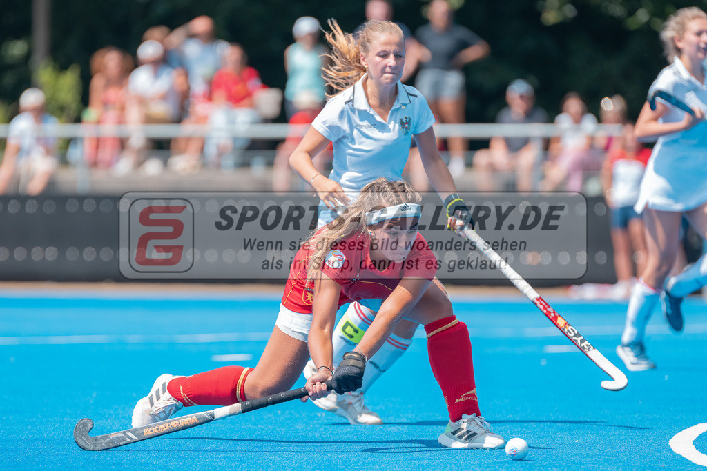 HK_20230710_2-41 | Euro Hockey WU18 Spain - Austria Championship Girls & Boys am 10.7.2023 CHTC , Krefeld ,