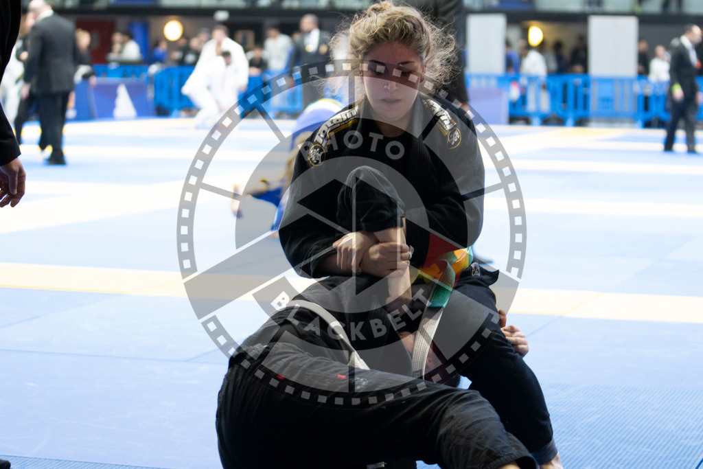 20240119PBB2086 | Fighters compete during the IBJJF European Championship in Paris, France, on January 19, 2024.
