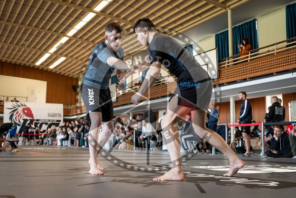 20240309PBB6051 | Fighters compete during the International Luta Livre (ILLCS) Spring Championship in Hannover, Germany, on March 9, 2024.