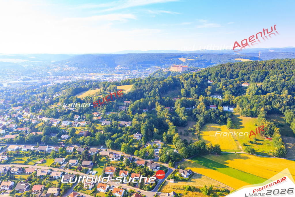 Die Luftaufnahme Weiher - Kulmbach wurde vom UL-Flugzeug (keine Drohne) aus fotografiert.Hohe Druck- Auflösung-die Geschenkidee!