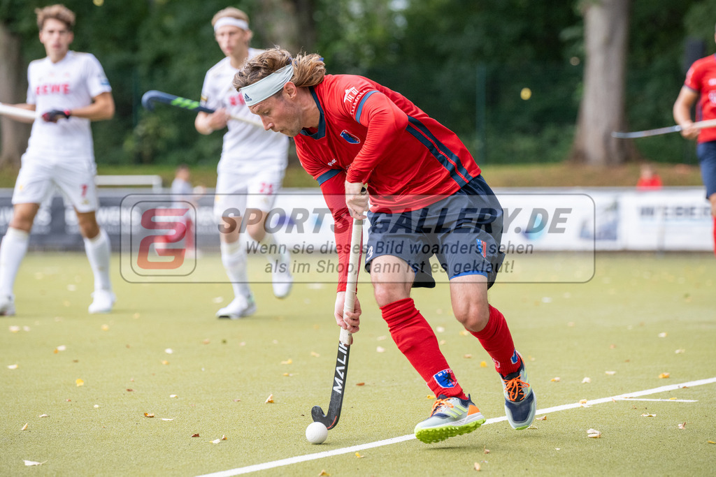SFE_20230923_0034 | Hockey 1. Bundesliga Herren Rot-Weiss - Berliner HC am 23.09.2023 in Köln (KTHC Stadion Rot-Weiss Köln Tennis and Hockey Club), Photo: Stephan Fehrmann 2023 (Sports-Gallery),Martin Zwicker ( Bremer HC #23 )