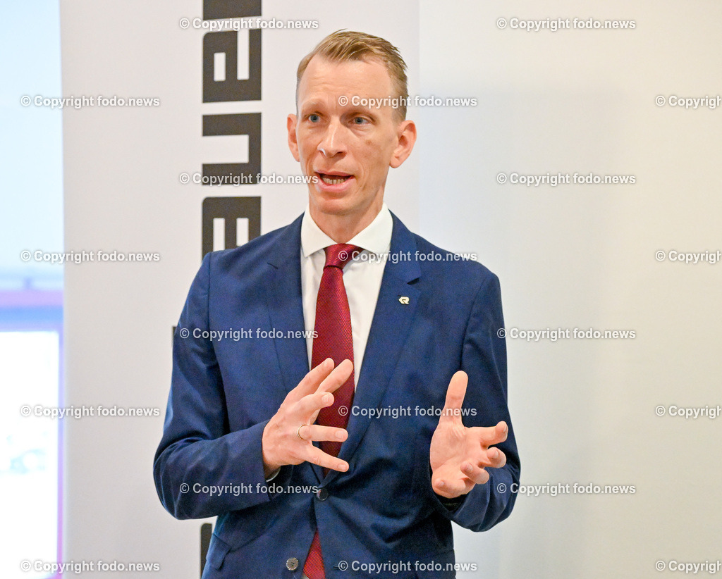 Rosenbauer International AG_ 19.07.2023-17 | 19.07.2023, Leonding, AUT, Rosenbauer International AG, im Bild Sebastian Wolf (CEO Rosenbauer International AG)