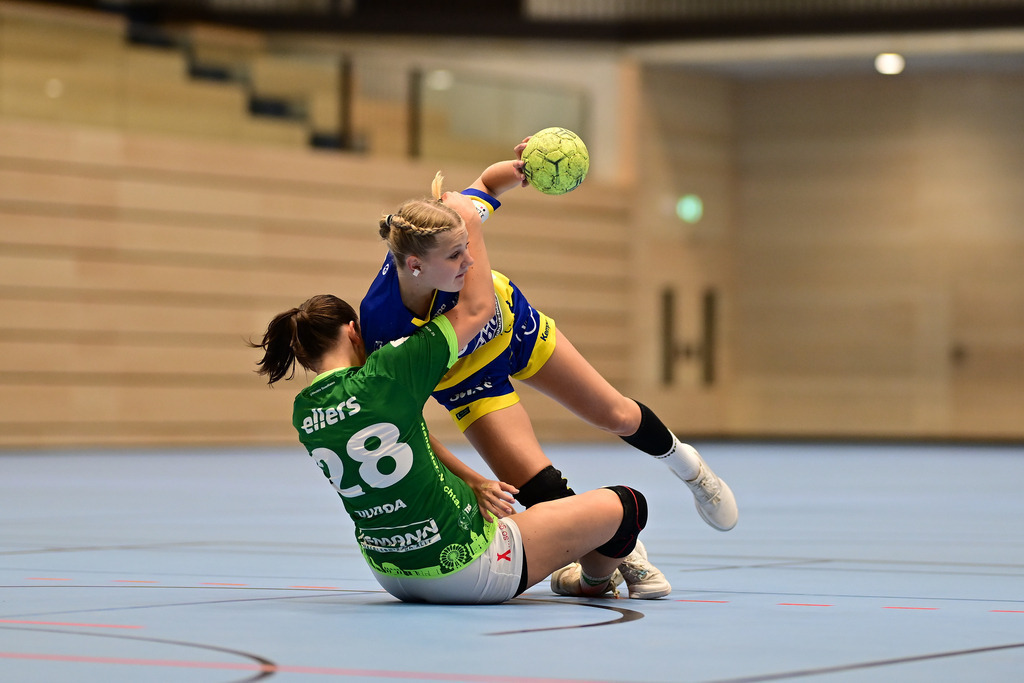 Handball I Frauen I Saison 2025-2026 I 3. Liga Staffel Nord I 2. Spieltag I Buxtehuder SV II - SC SFN Vechta | Der Sportfotograf. - Realisiert mit Pictrs.com