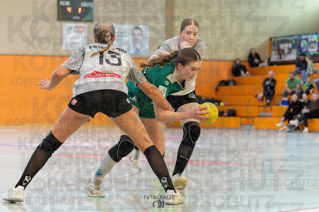 Jugendbundesliga wJA, Pokalrunde, HSG Kleenheim/Langgöns - Frisch Auf Göppingen | Jugendbundesliga wJA, Pokalrunde, HSG Kleenheim/Langgöns - Frisch Auf Göppingen am 28.02.2026 in Oberkleen (Weidig-Halle)Photo © 2026 - Jörg Heinrich - Realisiert mit Pictrs.com