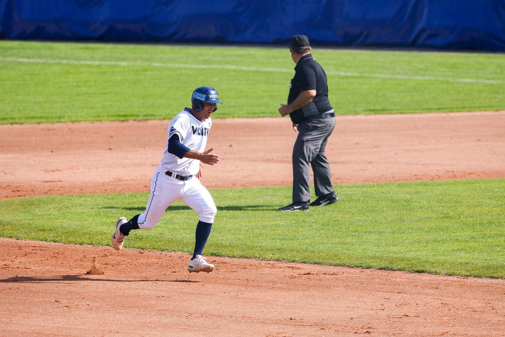 HEIREG_250907_1016 | Baseball-Bundesliga, Deutsche Meisterschaft, DBL, Guggenberger Legionäre vs. Heidenheim Heideköpfe, Spiel 4, Heidenheim, Regensburg, HellensteinEnergie Ballpark - Realisiert mit Pictrs.com
