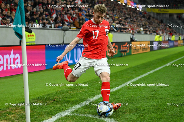 AUT, Uefa EM-Qualifikation 2024 - Oesterreich vs Aserbaidschan | 24.3.2023, Raiffeisen Arena Linz, AUT, EM-Qualifikation Uefa Euro 2024 - Oesterreich vs Aserbaidschan, im Bild Florian Kainz (AUT)


// Uefa Euro 2024 Qualifikation Match between Austria and Azerbaijan in Linz, Austria on 2023/03/24