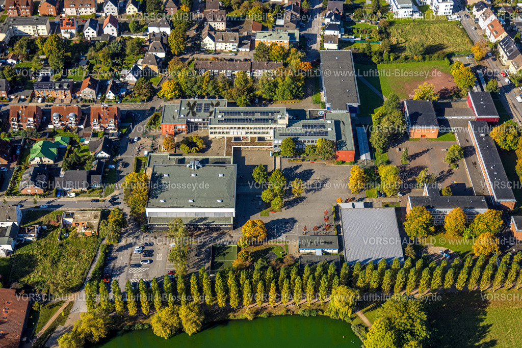Hamm241007407 | Luftbild, Märkisches Gymnasium und Friedrich-Ebert-Schule, Stadtbezirk Pelkum, Hamm, Ruhrgebiet, Nordrhein-Westfalen, Deutschland