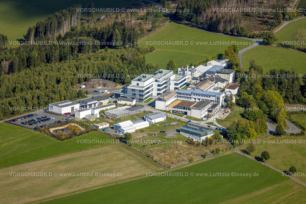 Schmallenberg220903868 | , Luftbild, Fraunhofer-Institut fÃ¼r Molekularbiologie und Angewandte Ã–kologie, Auf dem Aberg, Grafschaft, Schmallenberg, Sauerland, Nordrhein-Westfalen, Deutschland