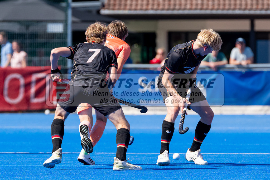 HK_20240628_102451 | MU18 Länderspiel Germany - Niederlande am 28.6.2024 Crefelder HTC, Krefeld ,