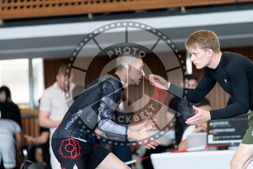 20240608PBB02545 | Fighters compete during the ILLCS VII summer edition luta livre competition in Hannover, Germany, on June 8, 2024.