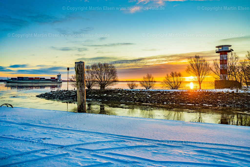 Stade Stadersand Sonnenaufgand Eisgang_ELS_0722110221 | Fotos aus den Touristenorten aus Norddeutschland. - Realisiert mit Pictrs.com