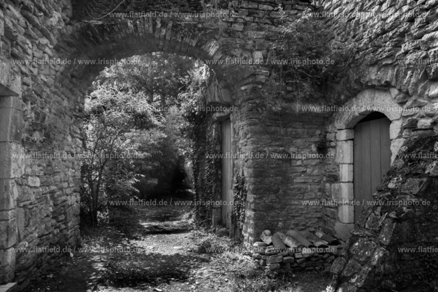 Torbogen in alter Stadt | Streetfoto aus der Ardeche