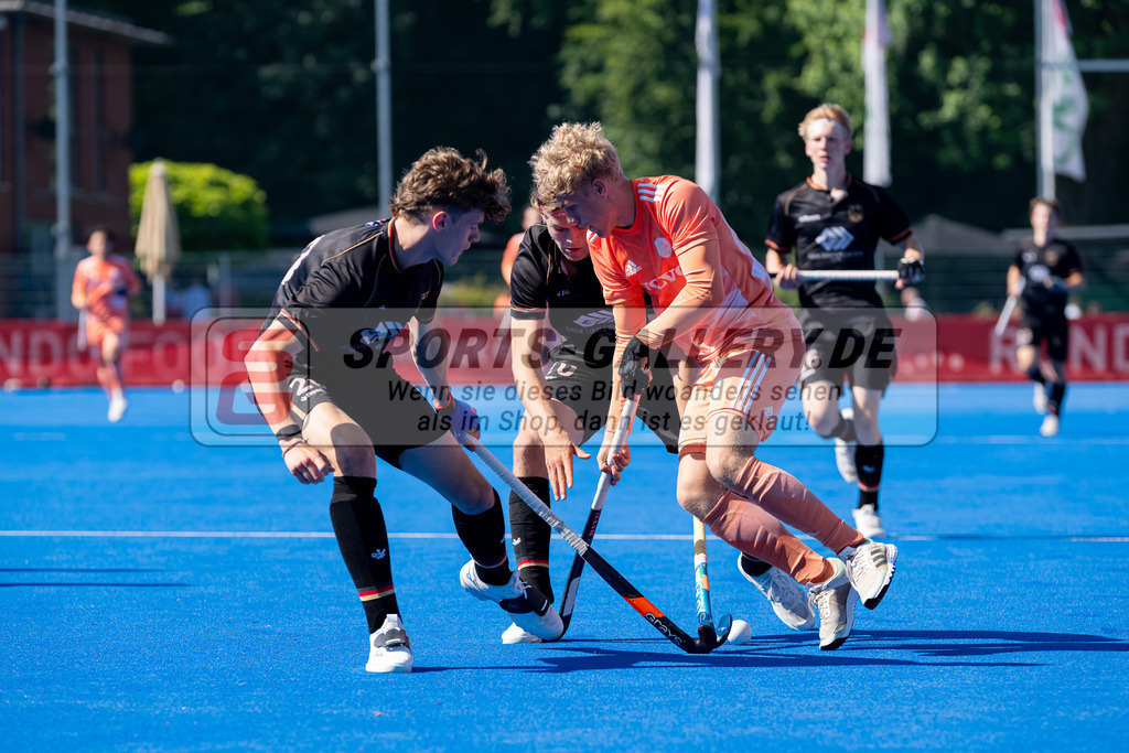 HK_20240628_102489 | MU18 Länderspiel Germany - Niederlande am 28.6.2024 Crefelder HTC, Krefeld ,
