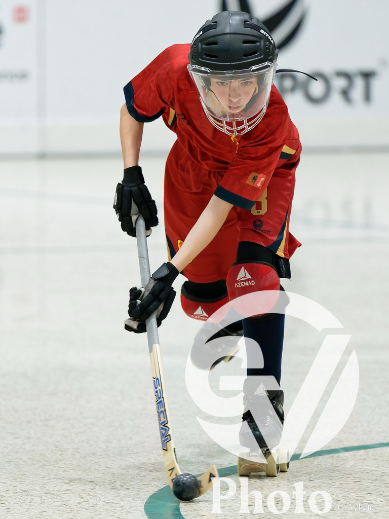 Geneve RHC  v RC Biasca  - U17 | Geneve, Switzerland - May 10 : during the U17  match between Geneve RHC  and RC Biasca  at Centre sportif de la queue d'arve on May 10 , 2026 in Geneve, Switzerland.