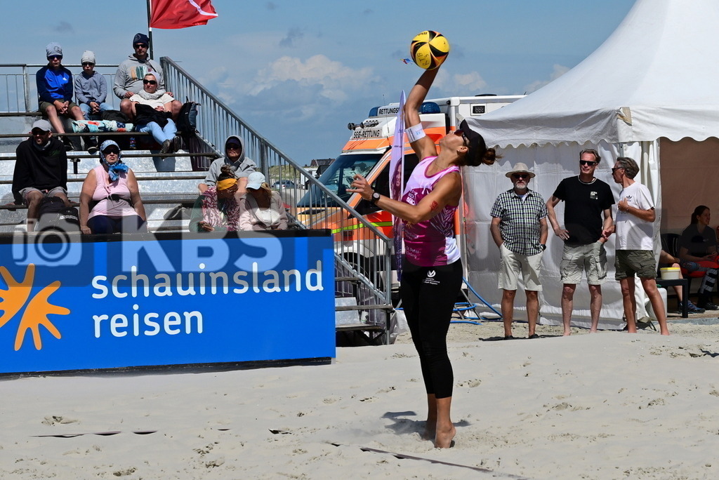 KBS Picture_Rock-The-Beach_Beachvollyball_034 | Klinke Leonie (SC Potsdam) ,Rock the Beach - die Nationale Beach-Vollyball Serie mit Festival-Charakter auf der Sandbank Strand in Ording vom 04.07. - 06.07.2025 , Qualifikation zur Deutschen Meisterschaft , - Realisiert mit Pictrs.com