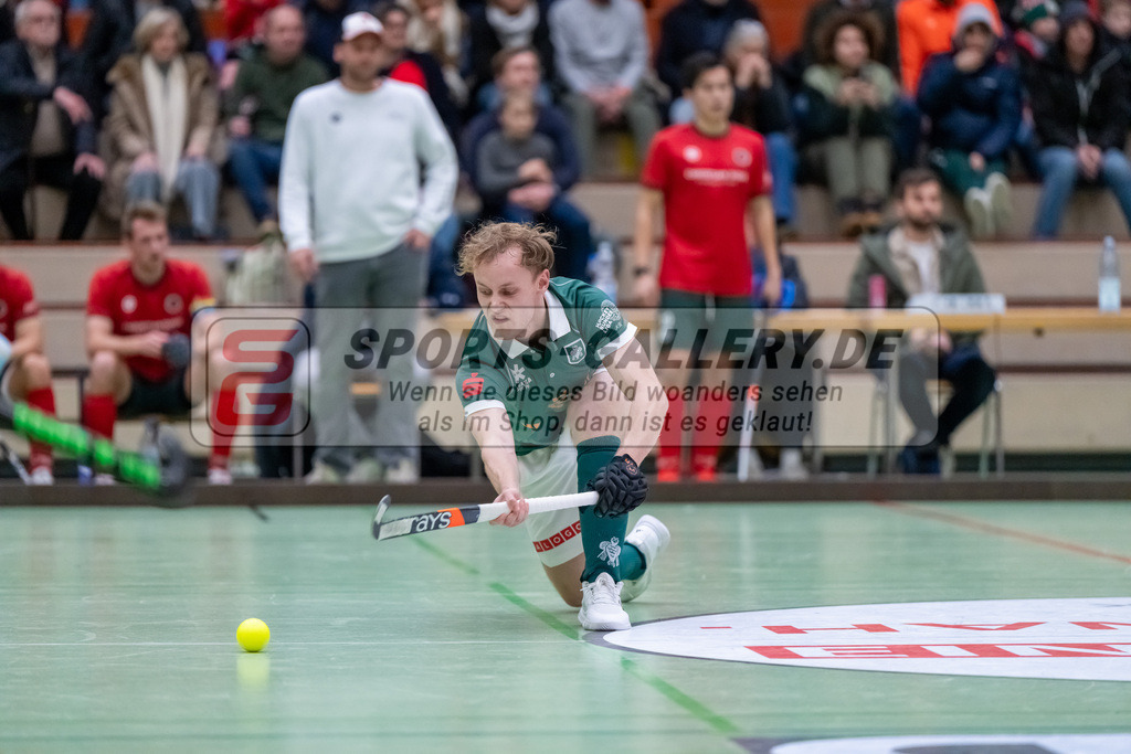 HK_20250110_101282 | 1. Bundesliga Halle Herren Crefelder HTC - Uhlenhorst Mülheim am 10.1.2025 Glockenspitz Halle Krefeld, Krefeld ,