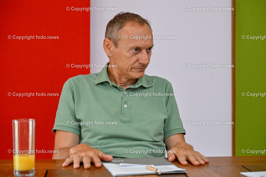 Morgentau Biogemuese GmbH_ Hofkirchen_ 25.07.2024-3 | 25.07.2024, Hofkirchen, AUT, Morgentau Biogemuese GmbH, im Bild Christian Stadler (Morgentau Biogemuese)