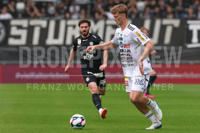 SK Puntigamer Sturm Graz vs TSV Egger Glas Hartberg – Championship Group    | Graz, Austria, 12.Apr.26 - SOCCER - ADMIRAL Bundesliga, SK Puntigamer Sturm Graz vs TSV Egger Glas Hartberg. The image shows Konstantin Schopp (Hartberg).    