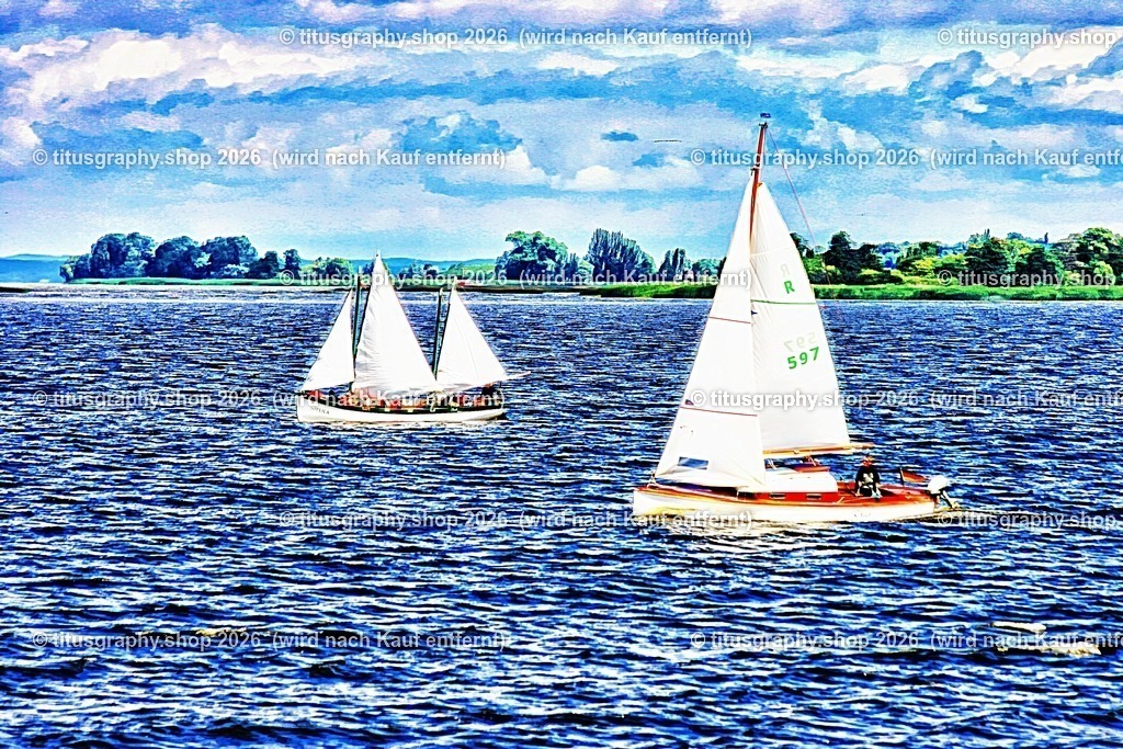 Oder-Flusslandschaft bei Stettin 007 | Fotokunstarbeit aus der MARITIM-Gallerie von titusgraphy,eu - Realisiert mit Pictrs.com