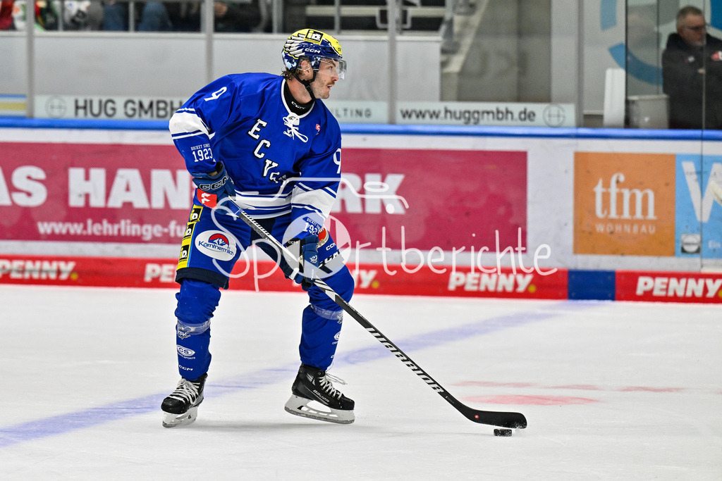 Augsburger Panther - EC VSV | im Bild Alexander RAUCHENWALD (EC VSV #9) / Freisteller / Einzelfoto