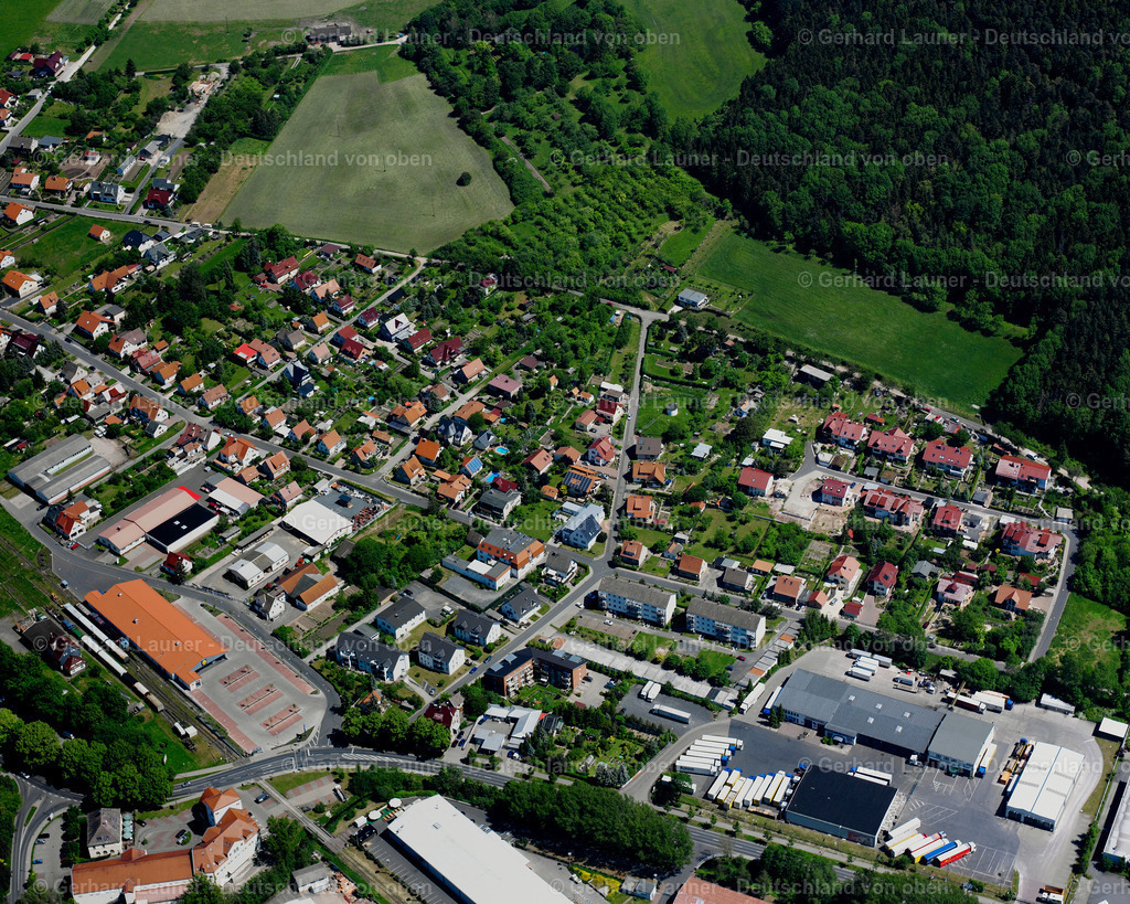 2634144 | HEILBAD HEILIGENSTADT 09.06.2006 Wohngebiet einer Einfamilienhaus- Siedlung  in Heilbad Heiligenstadt im Bundesland Thüringen, Deutschland // Single-family residential area of settlement  in Heilbad Heiligenstadt in the state Thuringia, Germany Foto: Gerhard Launer