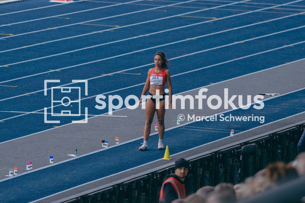 Deutsche Meisterschaften der Frauen und Männer 2026 | Tabea Christ, LG Brillux Münster, Weitsprung, Deutsche Meisterschaften der Frauen und Männer 2026, Lohrheidestadion Bochum-Wattenscheid, 26.07.2026. Foto: Marcel Schwering / sportimfokus - Realisiert mit Pictrs.com