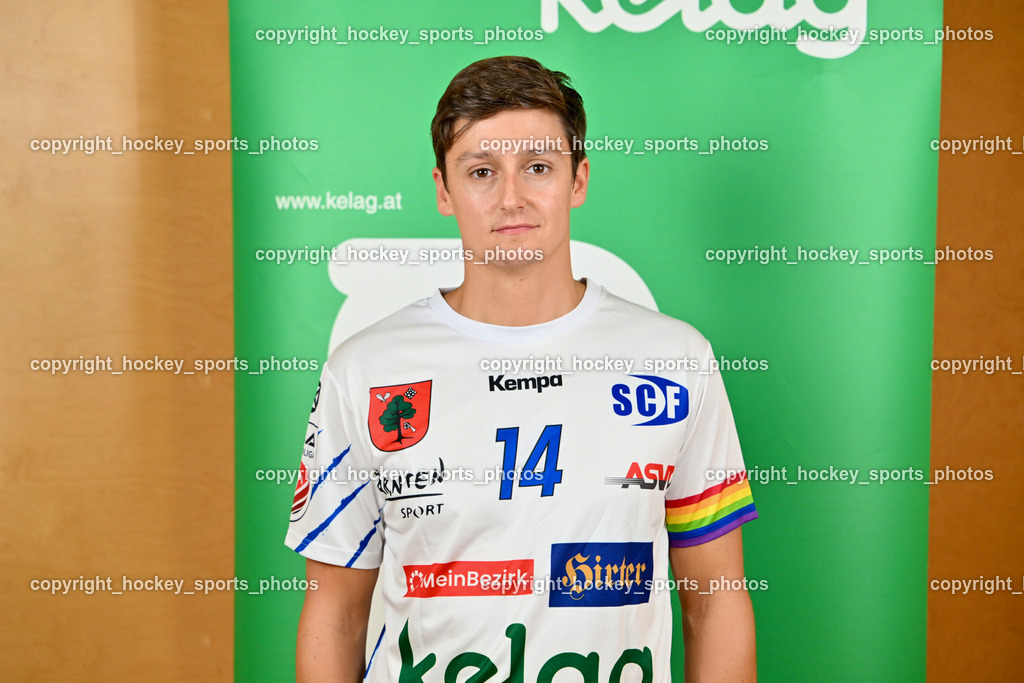 SC Ferlach Media Day | #14 Rath Mathias, SC Ferlach Media Day, SC Ferlach Media Day am 19.08.2024 in Ferlach (Ballspielhalle Ferlach), Austria, (Photo by Bernd Stefan)