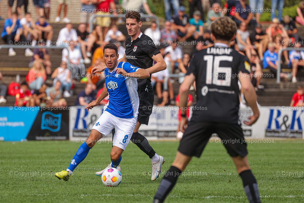 Giessen_Darmstadt (280) | 16.07.2023; Testspiel; Waldstadion Gießen; FC Gießen - SV Darmstadt 98; Ergebnis: 2:0 (0:0)