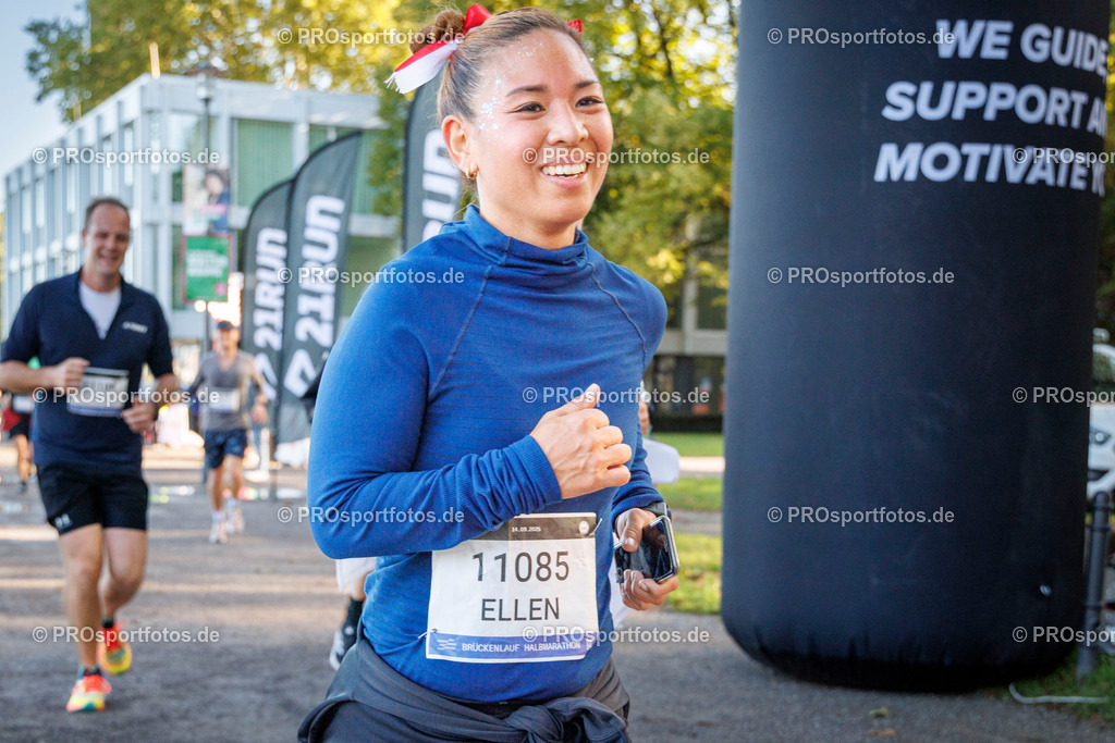 Brückenlauf Halbmarathon des ASV Köln; Köln, 14.09.25 | Impressionen vom Brückenlauf Halbmarathon des ASV Köln am 14.09.25 in Köln (Deutschland). Foto: BEAUTIFUL SPORTS/Bernd Hoffmann