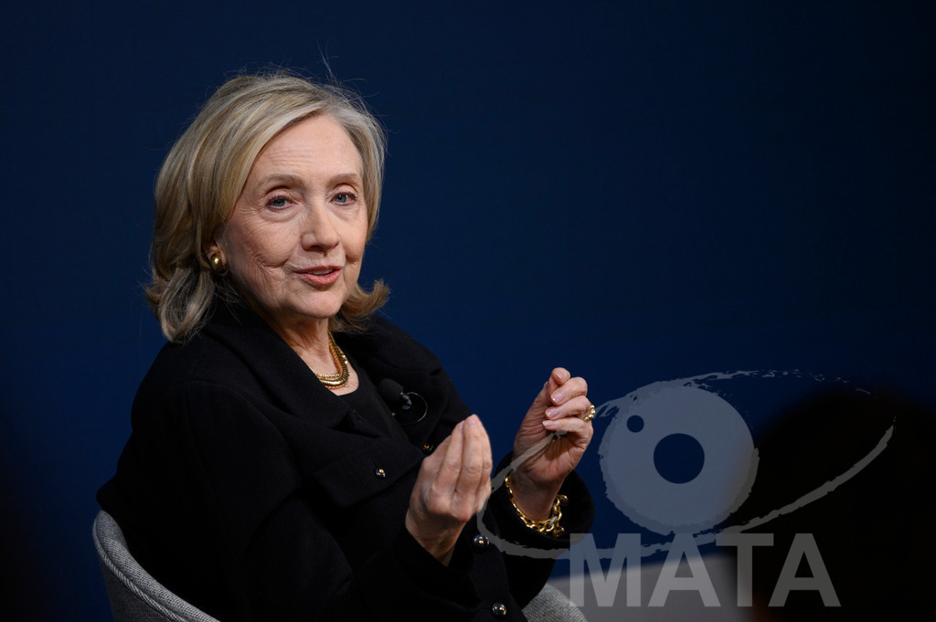 _DWI2989 | Die US-Politikerin Hillary Clinton auf der Veranstaltung Bridging Scholarship and Statecraft im Rahmen der Münchner Sicherheitskonferenz 2026. München, 13.02.2026 Bayern Deutschland  - Realisiert mit Pictrs.com