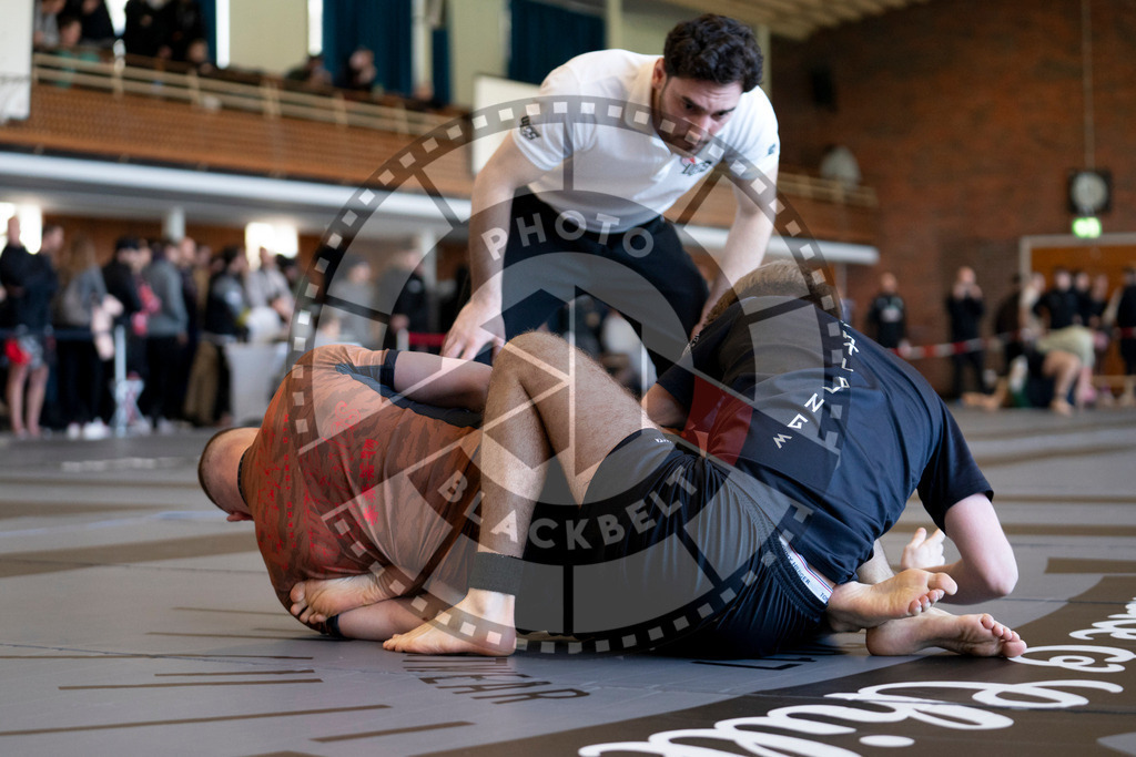 20240309PBB4198 | Fighters compete during the International Luta Livre (ILLCS) Spring Championship in Hannover, Germany, on March 9, 2024.