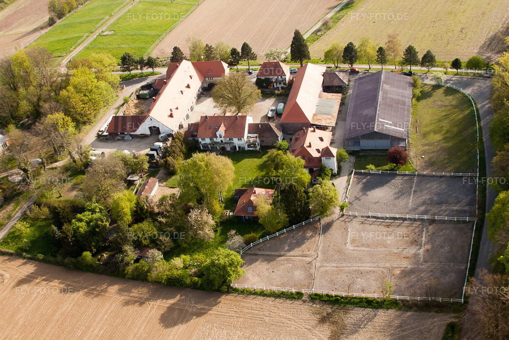 Luftbild: Durlach, Rittnerthof im Ortsteil Durlach in Karlsruhe im Bundesland Baden-Württemberg in Deutschland. Foto: IMG_25905.jpg vom 23.04.2010 durch Werner Riehm/FLY-FOTO.de