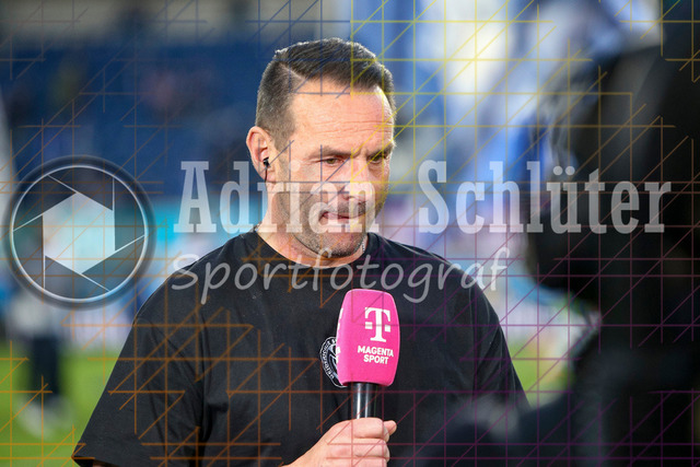 22.03.2026, GER, Fussball, Herren, 3. Liga, Saison 2025/2026, MSV Duisburg - 1860 München | Trainer Dietmar Hirsch (MSV Duisburg) im Interview 