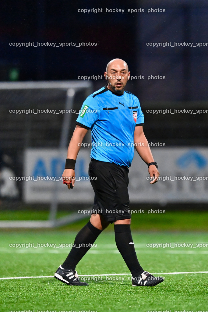 SV Spittal 1921 vs. SC St. Veit  | Edin Avdic Referee, SV Spittal 1921 vs. SC St. Veit , SV Spittal 1921 vs. SC St. Veit  am 04.10.2024 in Spittal an der Drau (Goldeck Stadion), Austria, (Photo by Bernd Stefan)