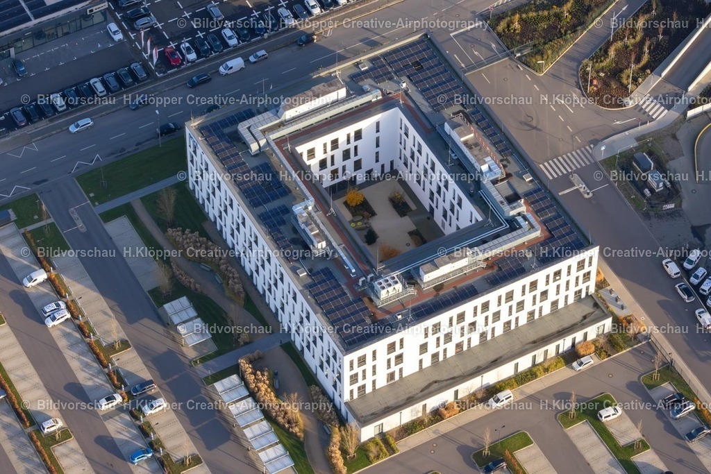 Luftbild Moers-5762 | Luftbildfotografie Luftbild Unternehmens-Verwaltungsgebäude der ENNI-Gruppe auf dem Gelände der alten Schreinerei Cleve auf dem Jostenhof-Areal Am Jostenhof in Moers - Realisiert mit Pictrs.com