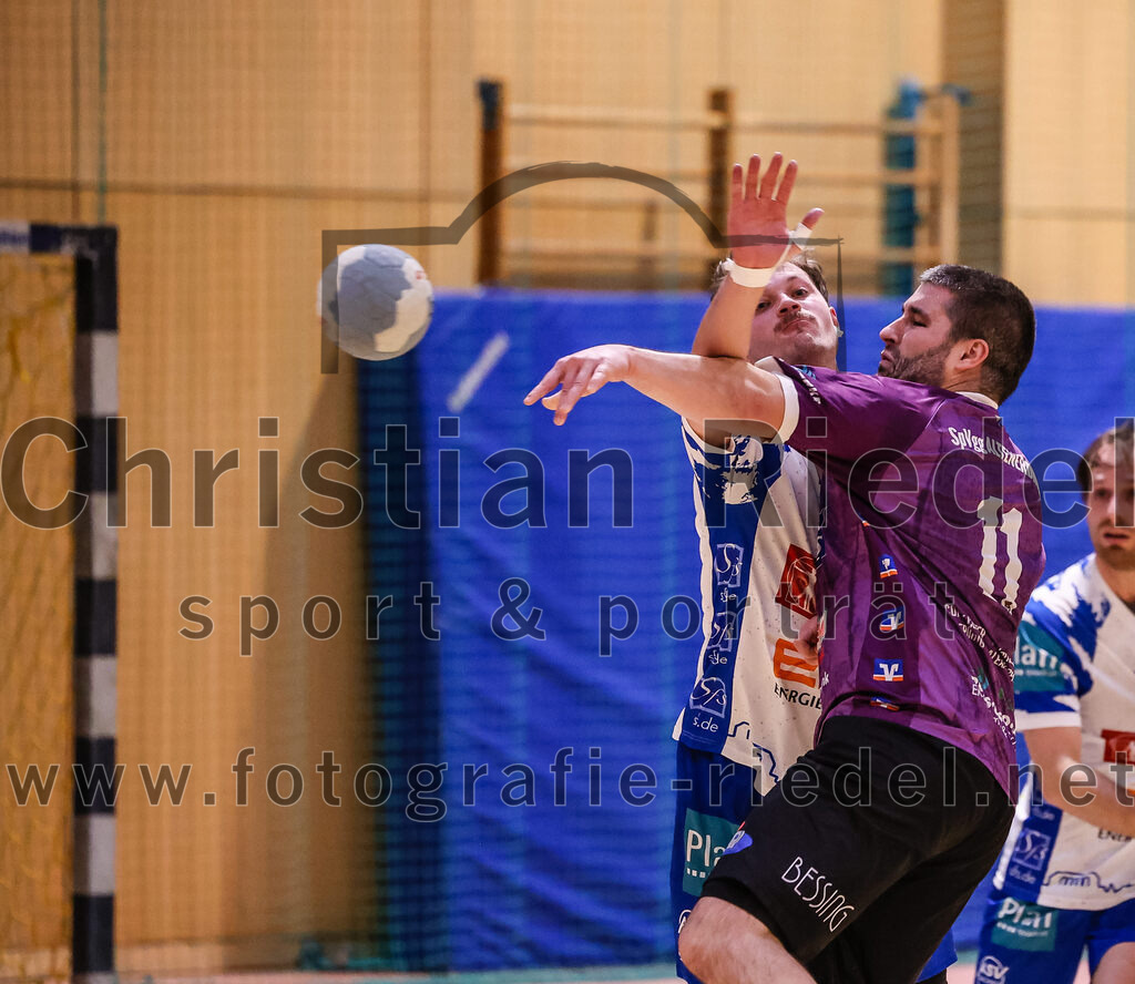 2024-11-24_093_SpVgg_Altenerding_gegen_ASV_Dachau | Erding, Deutschland, 24.11.2024:Handball, Bezirksoberliga Männer 2024 / 2025, 8. Spieltag, SpVgg Altenerding gegen ASV Dachau, Endergebnis: 30:23Christian Loris (SpVgg Altenerding, #11)Foto: Christian Riedel / fotografie-riedel.net