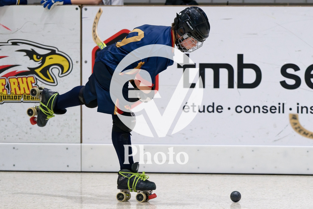 U15  - Geneve RHC v Montreux HC  |  during the U15  match between Geneve RHC and Montreux HC  at Centre sportif de la queue d'arve in Geneve, Switzerland