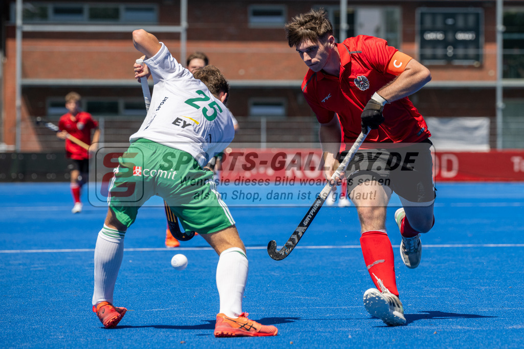 SFE_20230708_0043 | EuroHockey EM U18 Boys Austria vs Ireland am 08.07.2023 in Krefeld (Gerd-Wellen-Hockeyanlage), Photo: Stephan Fehrmann 2023 (Sports-Gallery)