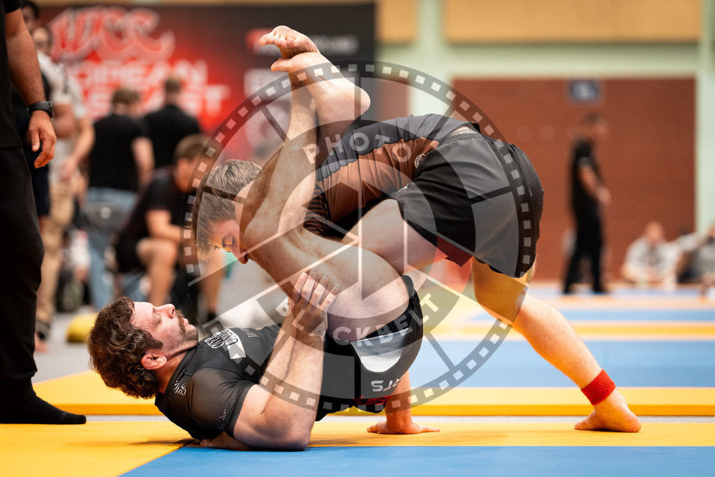 20250906PBB2656 | Fighters compete during the ADCC European Trials  competition in Warsaw, Poland, on September 6, 2025.