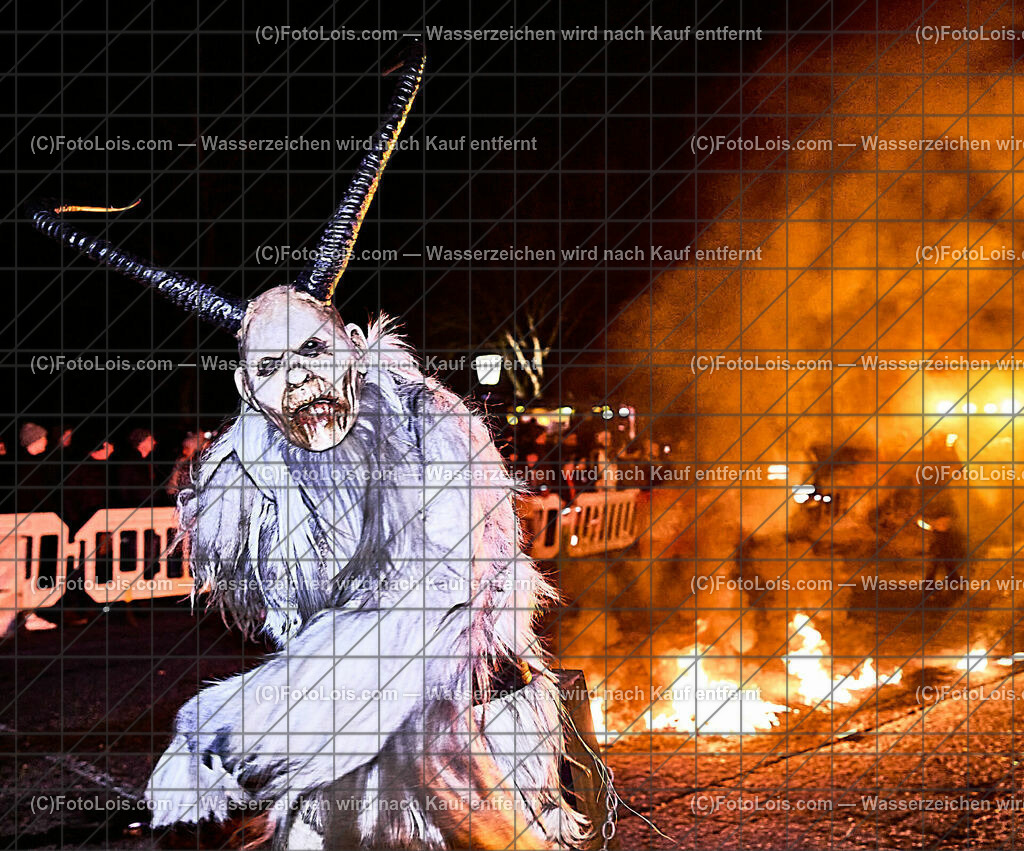 ALP9114_PerchtengruppenTreffen Gaming | (C)FotoLois.com, Alois Spandl. Perchtengruzppentreffen in Gaming am Badparkplatz, Fr 5. Januar 2024.