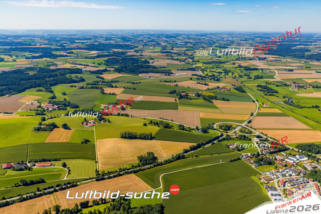 Wolferding Vilsbiburg Bild- Das Luftbild wurde 2025 vom UL-Flugzeug heraus erstellt ( keine Drohnen Bilder! ) - Hochauflösende Luftaufnahme -Nicht vergleichbar mit Google Maps oder Satelittenbilder- Die Geschenkidee !Mit Lizenz und Bildrechte bestellbar
