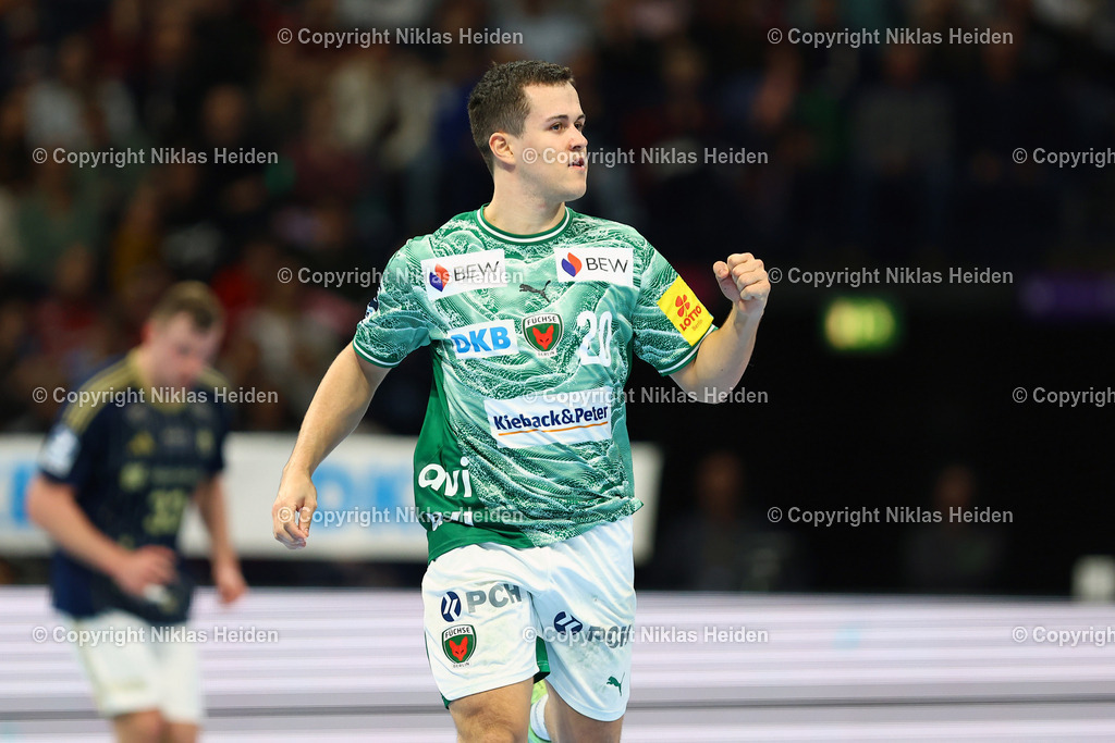NH_HSVHamburg_FüchseBerlin_HandballBundesliga_23122025 | #20 Tim Freihöfer (Füchse Berlin)Handball I Herren I Bundesliga (Daikin HBL) I Saison 2025-2026 I 24. Spieltag I Handball Sport Verein Hamburg - Füchse Berlin I 23.12.2025 I Barclays Arena