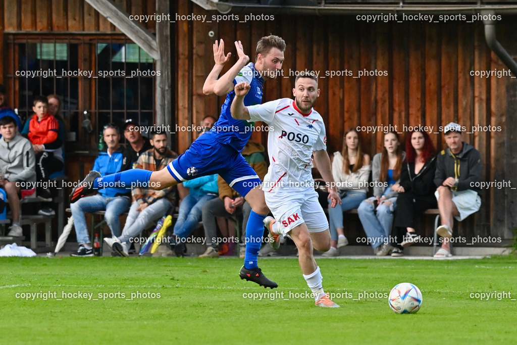 SV Dellach Gail vs. SAK 29.5.2023 | #13 Gabriel Umfahrer, #8 Kristjan Sredojevic