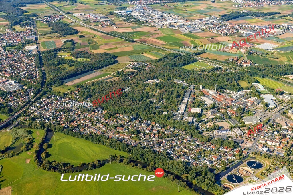 Luftbild Vs Google Maps  Stadeln  Fürth -Das Luftbild wurde 2025 vom UL-Flugzeug heraus erstellt ( keine Drohne ) - Hochauflösende Luftaufnahme -Nicht vergleichbar mit Google Maps oder Satelittenbilder- Die Geschenkidee !Mit Lizenz und Bildrechte bestellbar