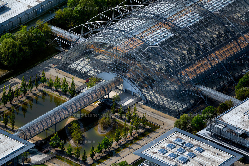 4039906 | Dach der Glashalle - Eingangshalle West Leipziger Messe GmbH - Veranstaltungsstätte